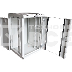 Шкаф коммутационный Lanmaster (TWT-CBW10G-6U-3X3-GY) настенный 6U 312x300мм пер.дв.стекл 30кг серый, фото2