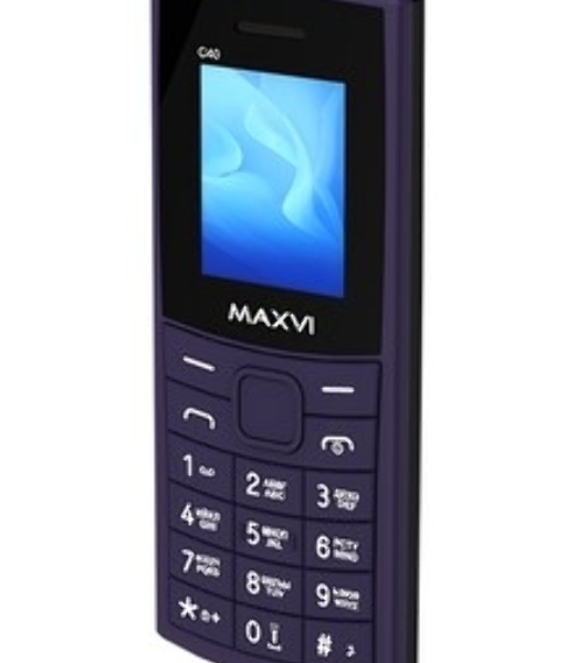 Мобильный телефон Maxvi C38 фиолетовый