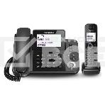 Телефон беспроводной (DECT) Panasonic KX-TGF310RUM, серый металлик, фото 1