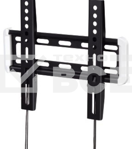 Кронштейн для телевизора Hama черный 10'-47' макс.25кг настенный фиксированный