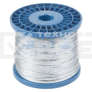 Трос стальной DIN 3055 (6x7) М3 (бобина 200 м)