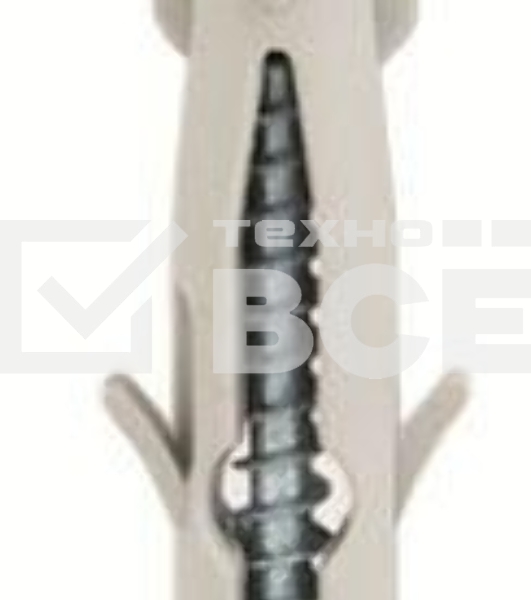 Комплект креп. F6 3.5х50 винт+дюбель (уп.100шт) ДКС CM06541