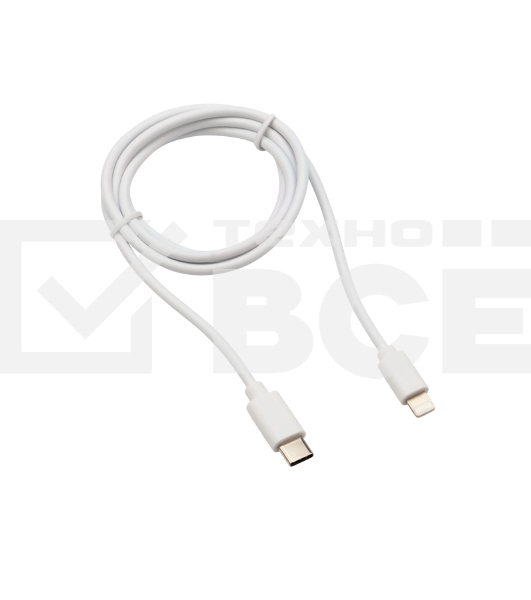 Кабель Rexant Type-C-Lightning 2 A, 1 м, белый ПВХ