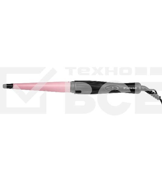 Щипцы Starwind SHS 7035 30Вт макс.темп.:200С покрытие:турмалиновое черный/фиолетовый