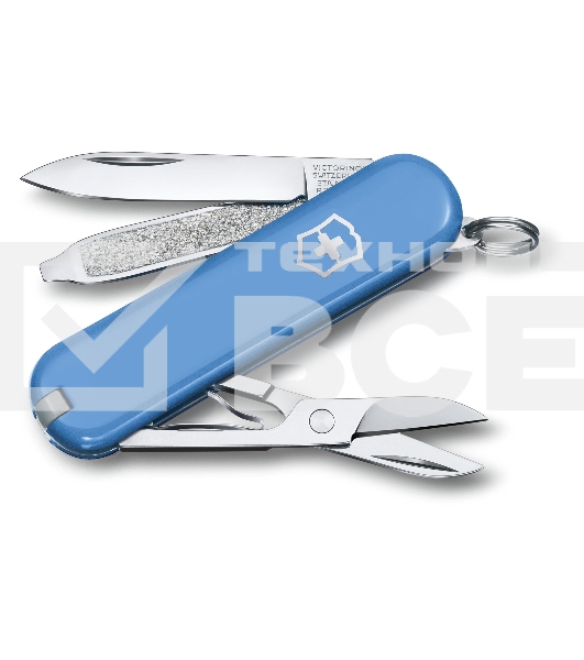 Нож перочинный Victorinox Classic Summer Rain (0.6223.28G) 58мм 7 функций карт.коробка
