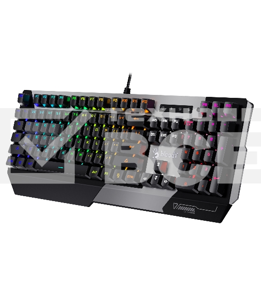 Клавиатура A4Tech Bloody B865N механическая серый/черный USB for gamer LED