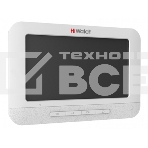 Комплект аналогового видеодомофона HiWatch DS-D100K Антивандальная вызывная панель с камерой разрешением 720 х 576 и ИК-подсветкой до 2м + 7