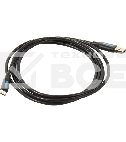 Кабель Vention USB 2.0 AM/micro B 5pin - 1.5м Черный