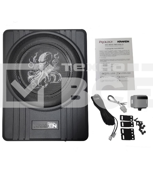 Сабвуфер автомобильный Prology Box-10 120Вт активный (25см/10