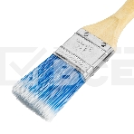 Кисть плоская 'Евро' 1.5', искусственная щетина, деревянная рукоятка MTX, фото3