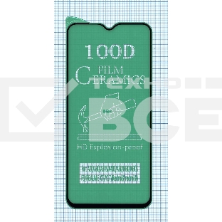 Керамическая пленка (стекло) для Samsung A20/A30/A30S/A40S/A50/A50S черный