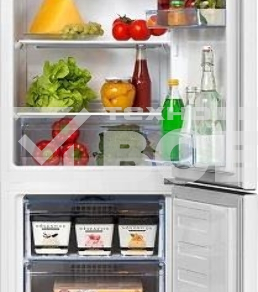 Холодильник Beko B1RCNK332W белый двухкамерный 200/100л морозилка снизу, No Frost