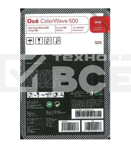 Картридж лазерный Canon Oce ColorWave 500 Black (500 г) для Oce ColorWave 500