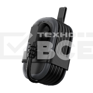 Удлинитель Cablexpert Exnovo mini, EXN-1-CU2-B-1.13, 1р, 16А, 1xType-C PD, 20Вт, 2хUSB QC, 18Вт, 1.13м, ур.защиты 1+, черный, коробка
