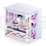 Корпус без блока питания JONSBO TK-2, Midi-Tower, TG, no fans, 1xUSB-A 3.2 + 1xUSB-C 3.2, ATX, mATX, mITX White, фото25