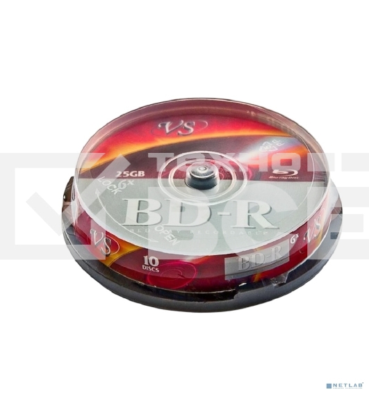 Диски VS BD-R 25 Gb 6x CB/10