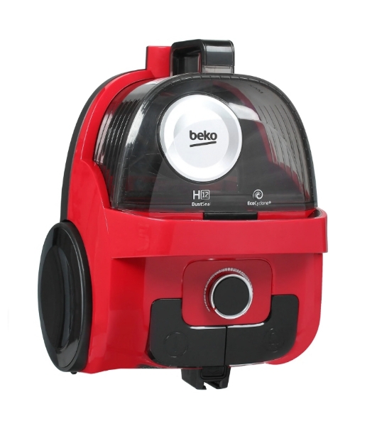 Пылесос Beko VCO 32818 WR красный/серый, 290/1880 Вт, уборка сухая, пылесборник контейнер 1.9 л