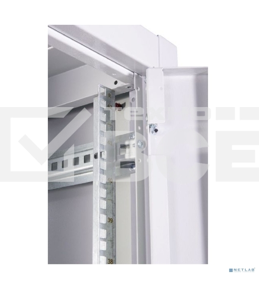 Шкаф телекоммуникационный напольный ЭКОНОМ 42U (600 × 600) дверь металл 2 шт.