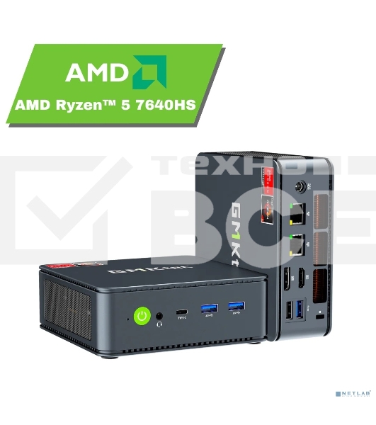 Мини ПК GMK Technology M6ULTRA/7640HS/32+1TB