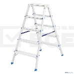 Стремянка двусторонняя Сибртех 5ст., алюминиевая, фото2