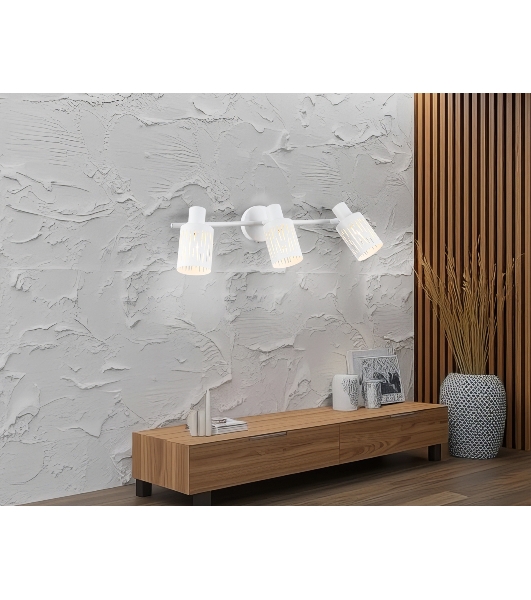 Светильник Ambrella light TR8665/3 WH белый E14/3 max 60W 560*100*190