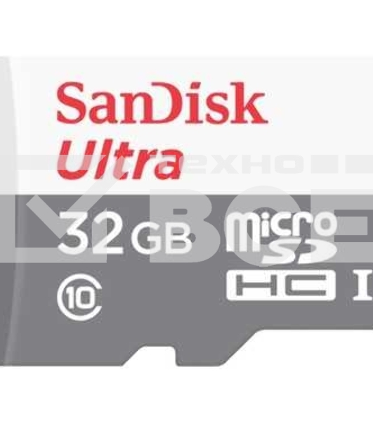 Флеш карта microSD 32GB SanDisk microSDHC Class 10 Ultra UHS-I 100MB/s