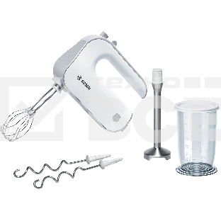 Миксер ручной Bosch MFQ4070 500Вт белый