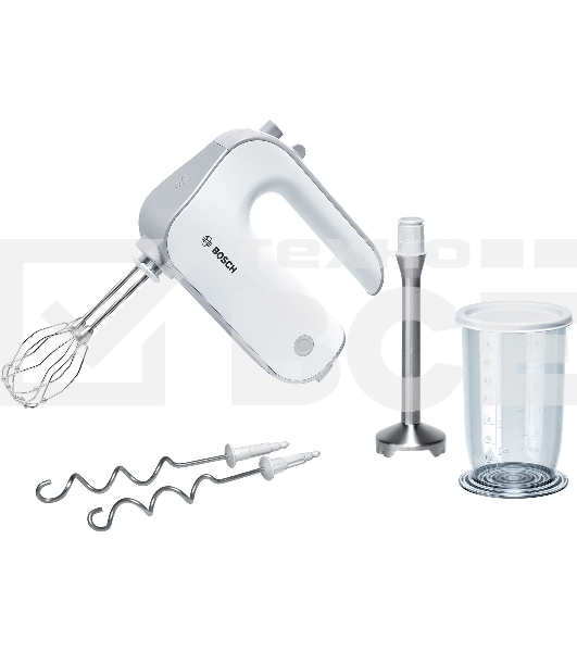 Миксер ручной Bosch MFQ4070 500Вт белый