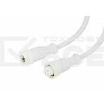 Соединительный кабель (3pin) герметичный (IP67) 3х0.5мм² белый Rexant, фото2