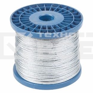 Трос стальной Rexant DIN 3055 (6x7) М2 (бобина 200 м)