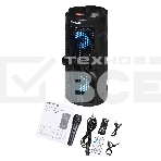 Минисистема Hyundai H-MC150 черный 50Вт/FM/USB/BT/SD/MMC, фото6