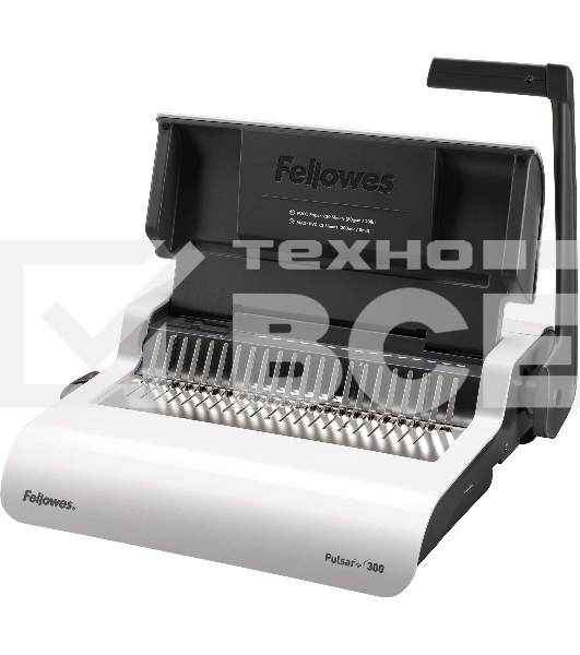 Переплетчик Fellowes Pulsar+ (FS-56276) A4/перф.17л.сшив/макс.300л./пластик.пруж. (6-38мм)