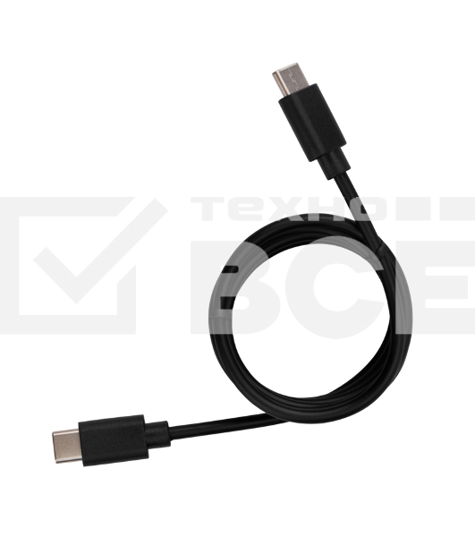 Кабель Type-C - Type-C 3A/1m/PVC/black/Rexant