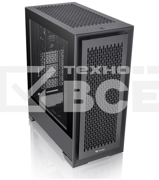 Компьютерный корпус Thermaltake CTE T500 Air черный без БП ATX 3x140mm 2xUSB3.0 1xUSB3.1 audio bott PSU
