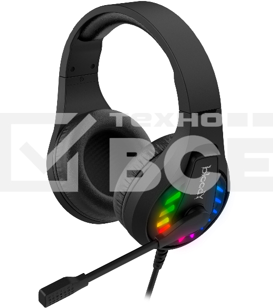 Наушники с микрофоном A4Tech Bloody G230p черный 2м накладные оголовье (G230P)