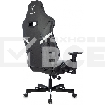 Кресло игровое Knight Thunder 5X черный эко.кожа крестов. металл, фото17