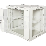Шкаф настенный серии Pro, 15U 600x600, стеклянная дверь, фото4