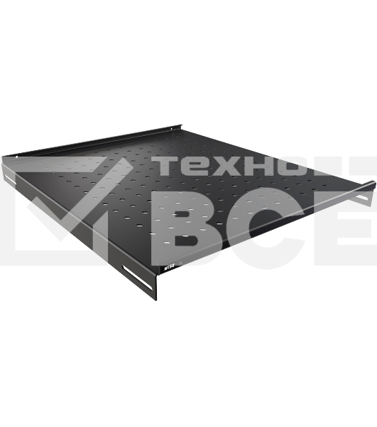 Полка стационарная NTSS NTSS-FS-800-BL 1U нагр.:60кг. 19