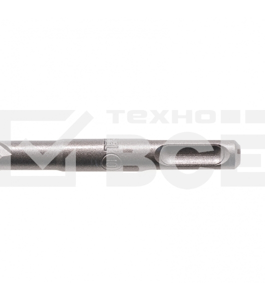 Бур по бетону, двойная спираль, Cobalt W-tip, 10x160 мм, SDS PLUS Denzel