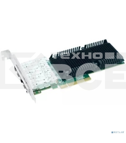 Сетевая карта LRES1027PF-4SFP28 PCIe v4.0 x8 4*SFP28 10/25G NIC Card (303851)
