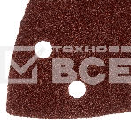 Треугольник абразивный Denzel на ворc. подложке под 