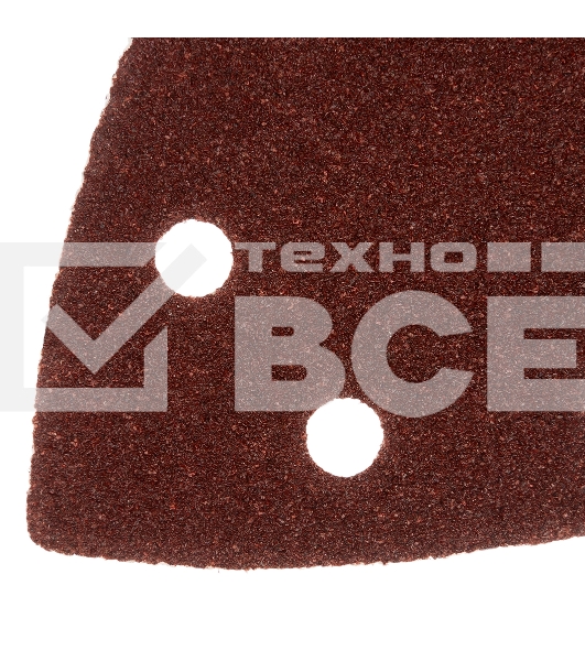 Треугольник абразивный Denzel на ворc. подложке под 