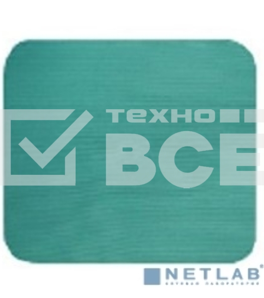 Коврик Buro BU-CLOTH/green Коврик для мыши матерчатый, зелёный, 220 х 250 х 4 мм,
