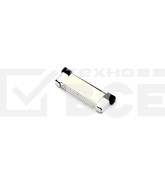 Разъем FPC  Half Coverage Bottom Contact 0.5K-BX-20PWB 20 pin высота 2мм шаг 0,5мм
