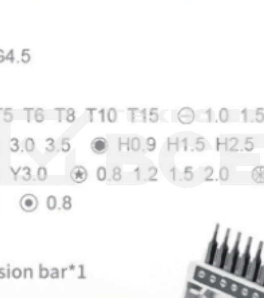 Отвертка с набором бит Jakemy JM-8184