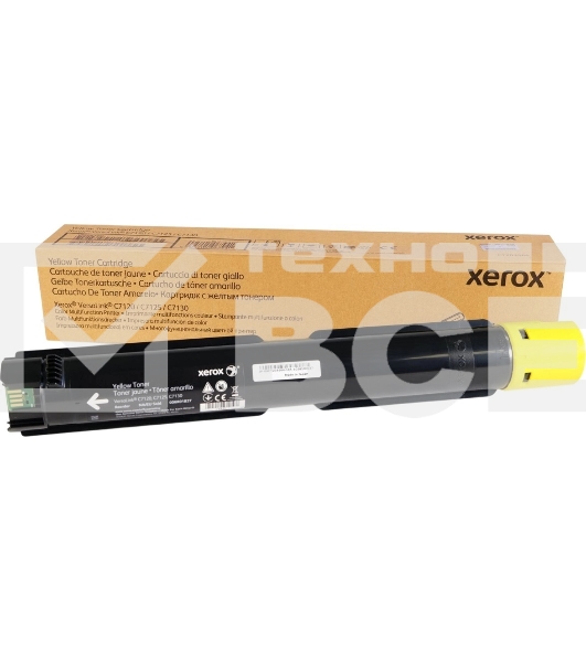 Картридж лазерный Xerox VersaLink C7120/25/30 (16,5K стр.), желтый