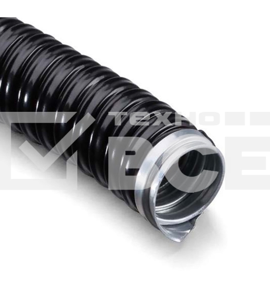 Металлорукав Rexant в ПВХ изоляции МРПИнг-32 (РЗ-Ц-ПВХнг) черный