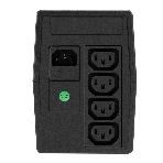 Источник бесперебойного питания ExeGate Power NB-500.LED.AVR.4C13 (500VA/300W, LED, AVR, 4*C13, батарея 12V 4.5Ah, черный), фото5