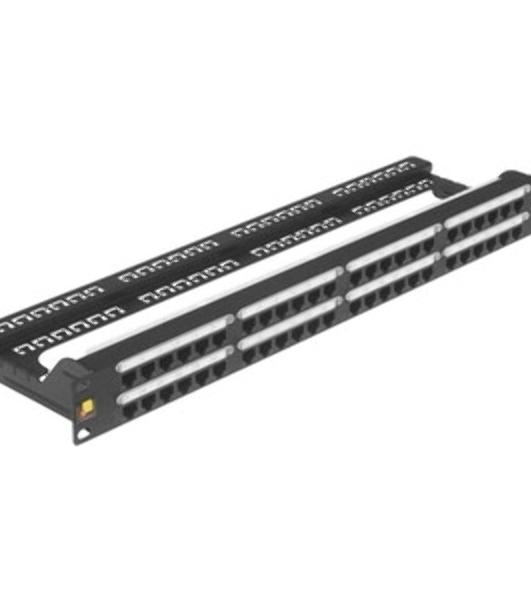 Патч-панель Lanmaster LAN-PPC48S5E 19' 1U 48xRJ45 кат.5E STP