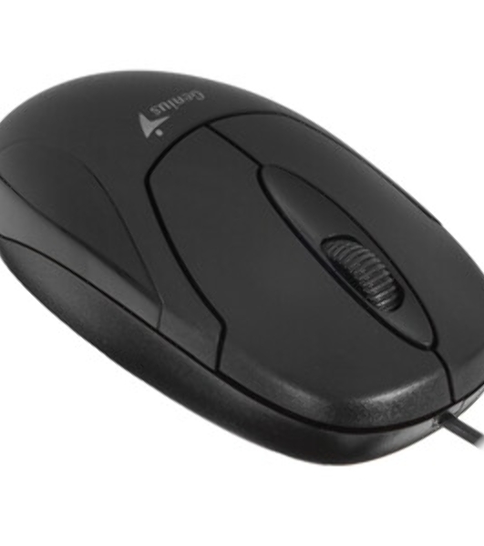 Мышь проводная Genius XScroll V3 черный, 1000 dpi, USB, кнопки - 3